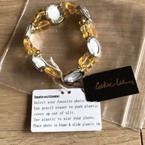 Cookie Lee bracelet with personal photos